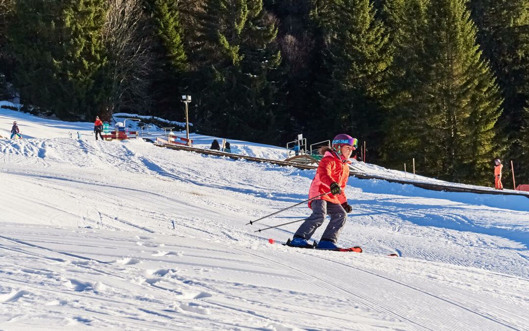 Sports d'hiver à la Bresse
