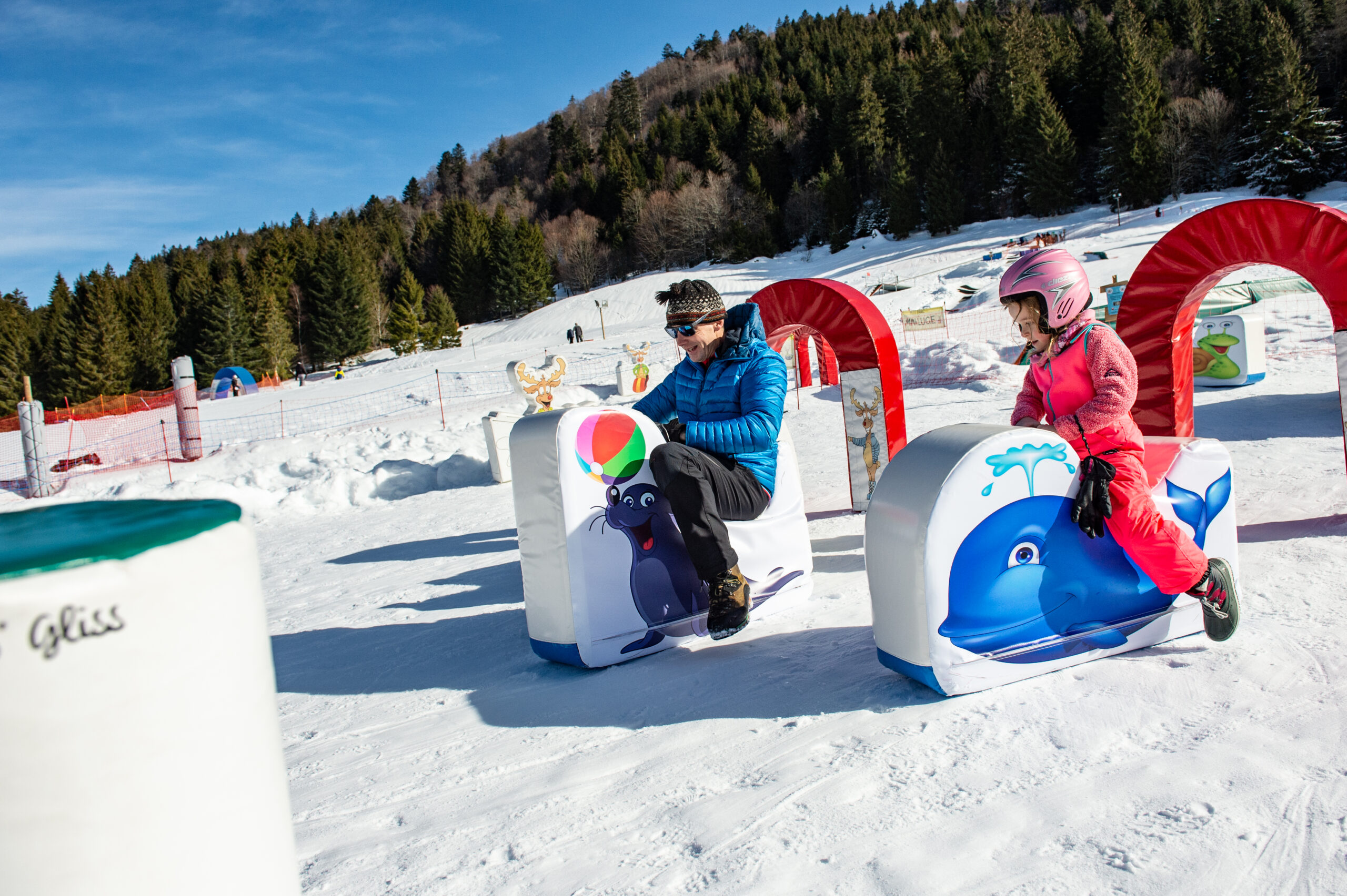 Sport d’hiver dans les Vosges